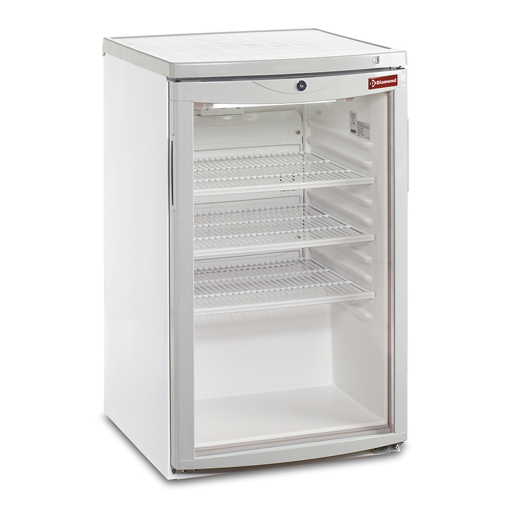 Diamond Vitrines T° positive & negative Kühlvitrine, 110 Liter, positive Temperatur
