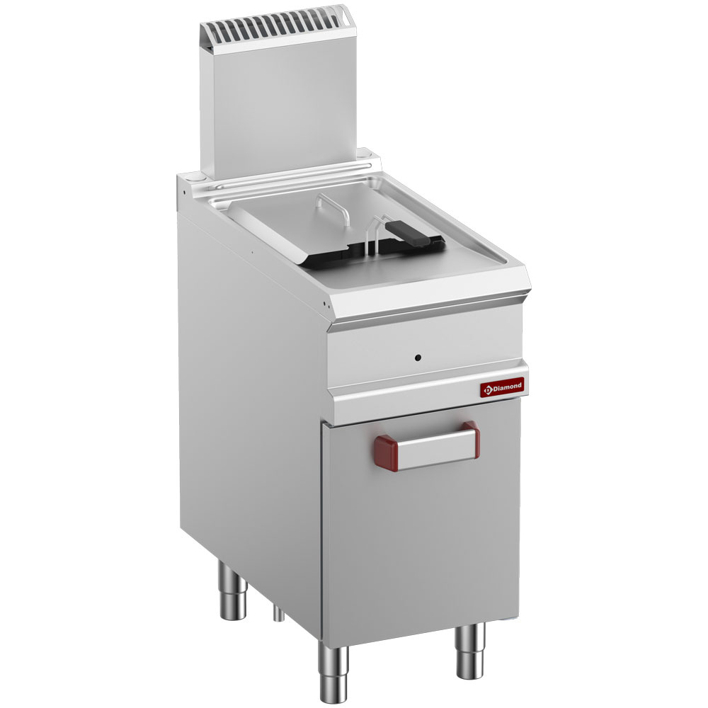 Diamond Kochserie OPTIMA 700 Gasfritteuse, 1 Becken, 14 Liter  auf Unterbau