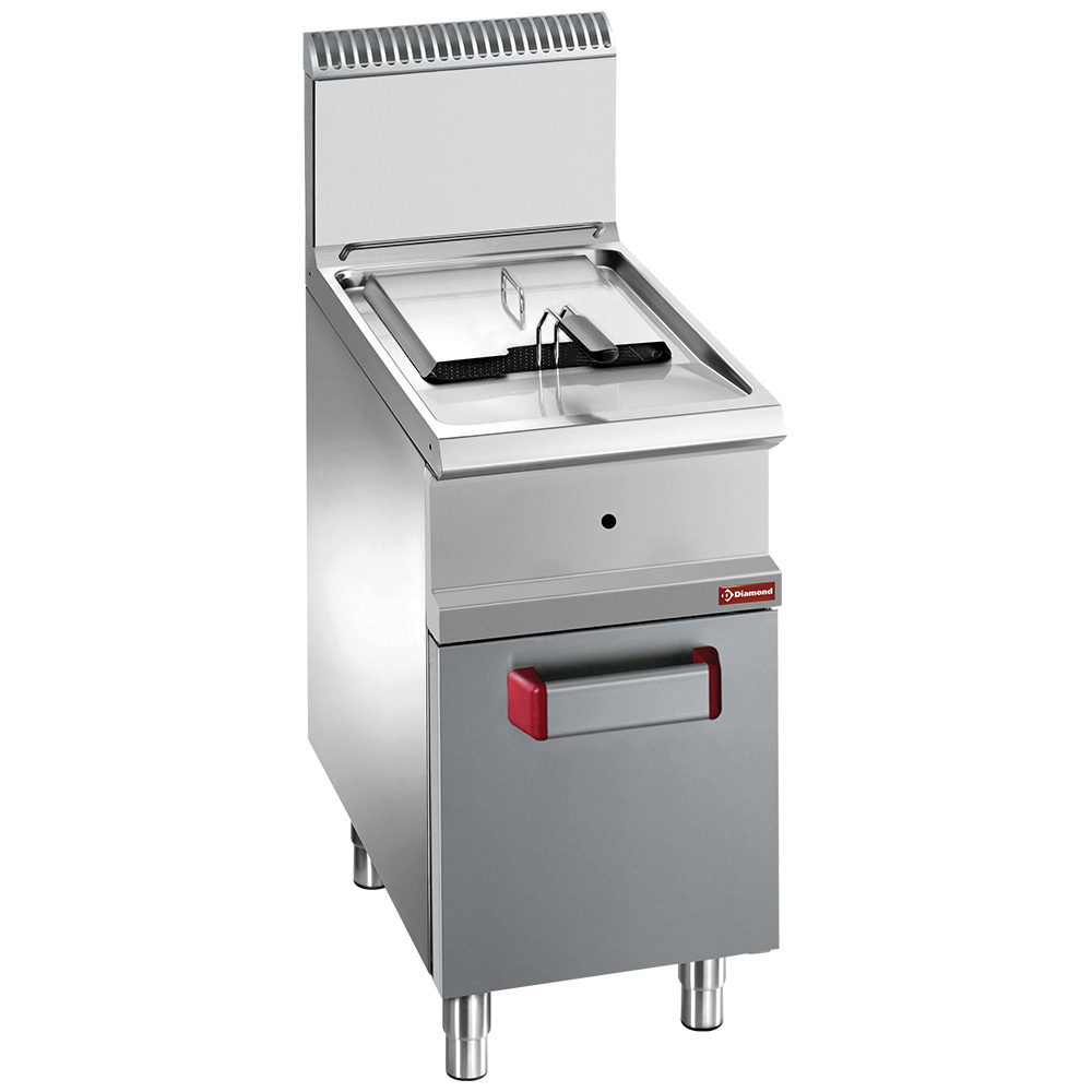Diamond Kochserie OPTIMA 700 Gasfritteuse, 1 Becken, 14 Liter  auf Unterbau