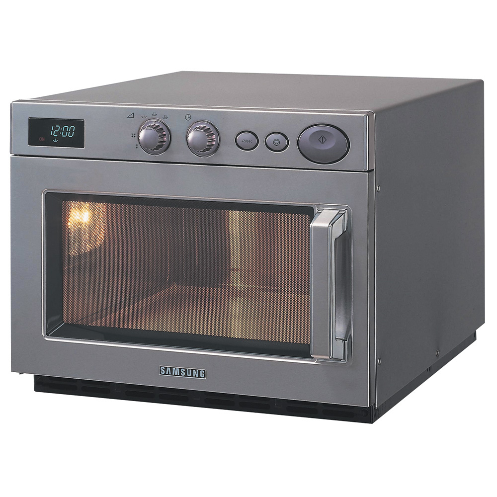 Diamond Mikrowellen Professioneller Mikrowellenofen GN 2/3 aus Edelstahl, 1850 W (26 Lit)