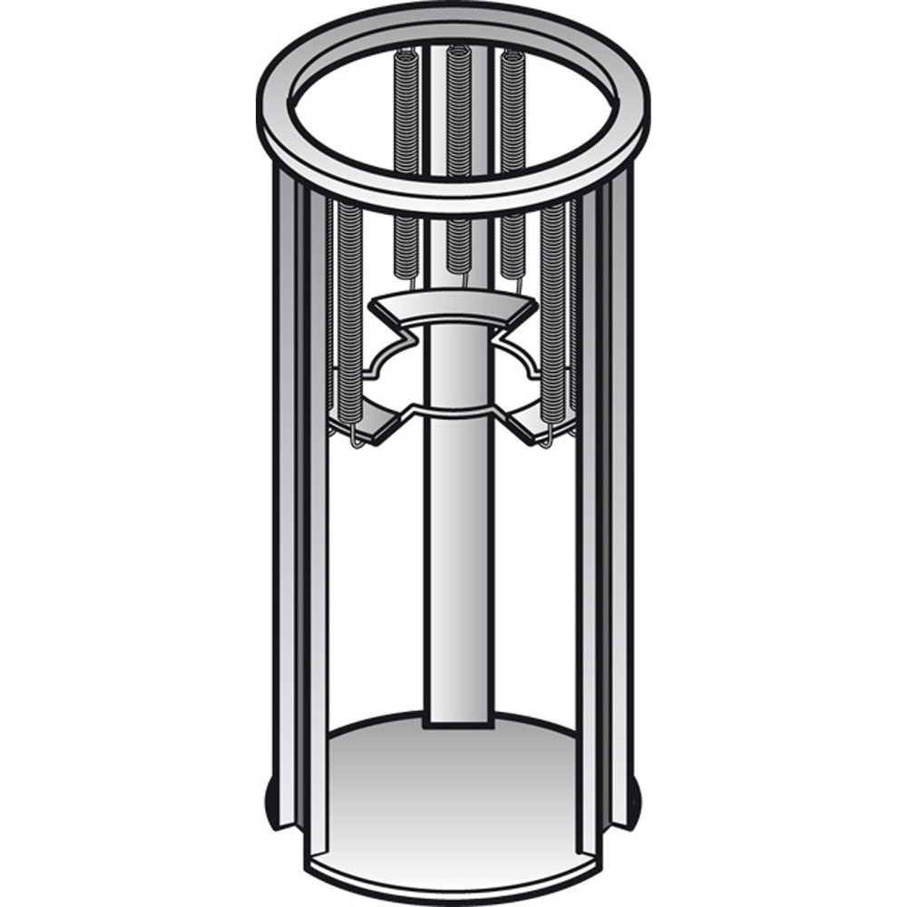 Diamond Elevateurs assiettes Neutrale Hebevorrichtung für Teller, Kapazität 50-60 Ø 190 - 260 mm
