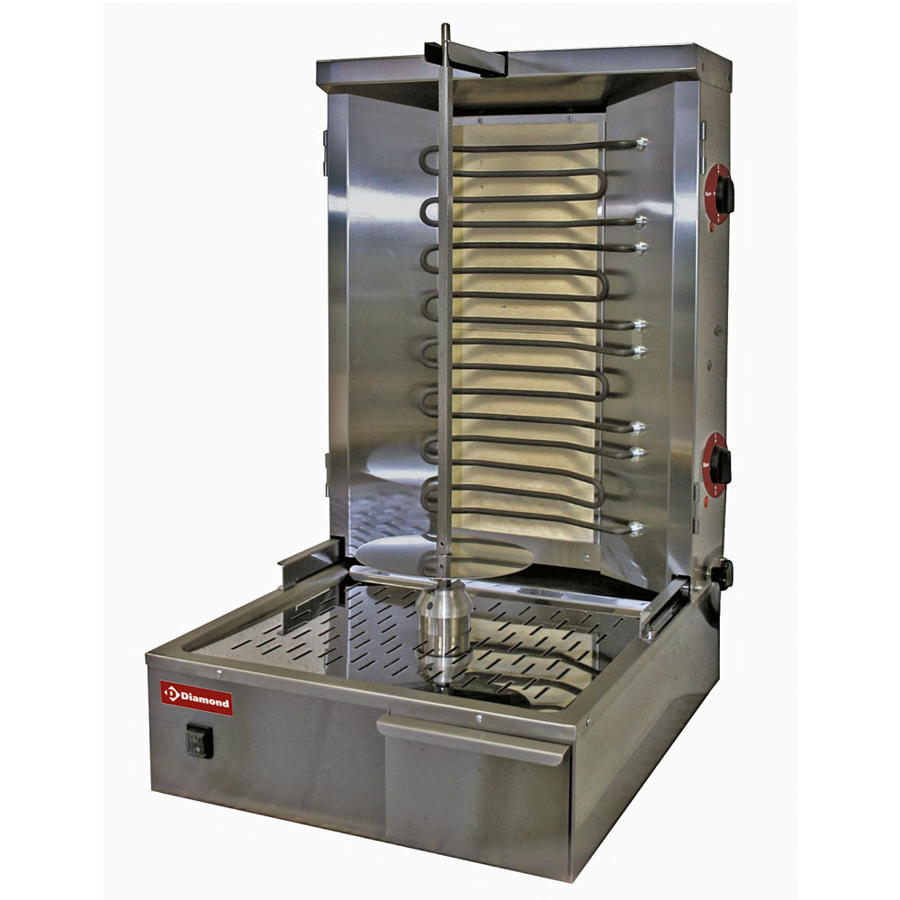 Diamond Gyros Kebab Geraet Elektro Gyrosgrill 35 kg