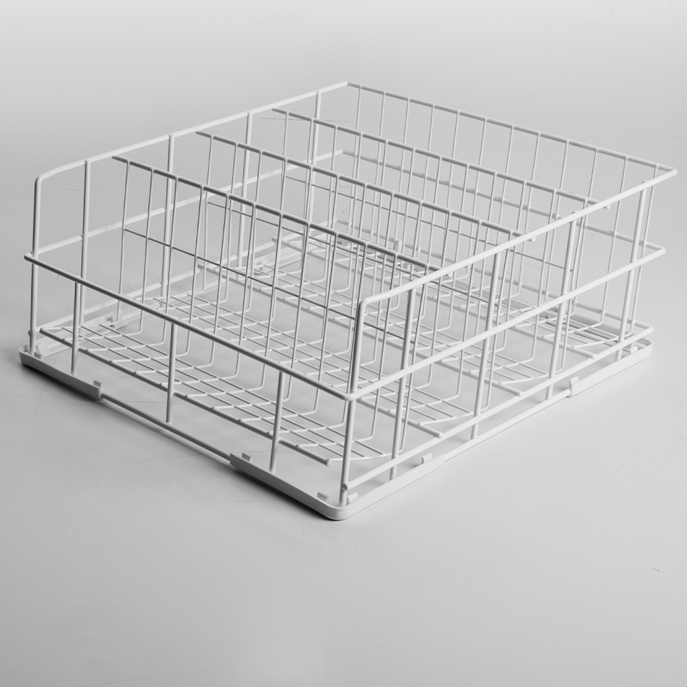 Diamond 400x400 MM Korb für Gläser Ø 85 mm, 400x400 mm Rilsan