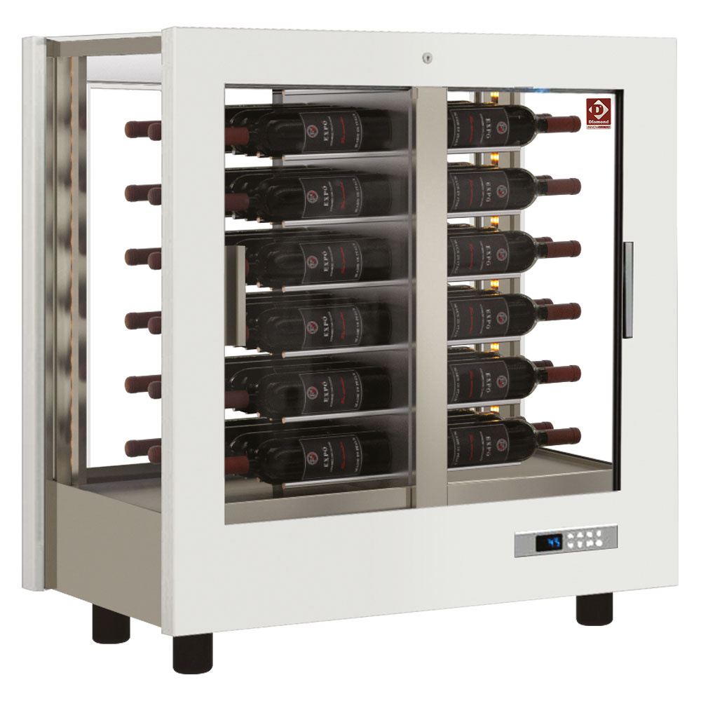 Diamond WINE / MULTI T° Vitrine bestehend aus: