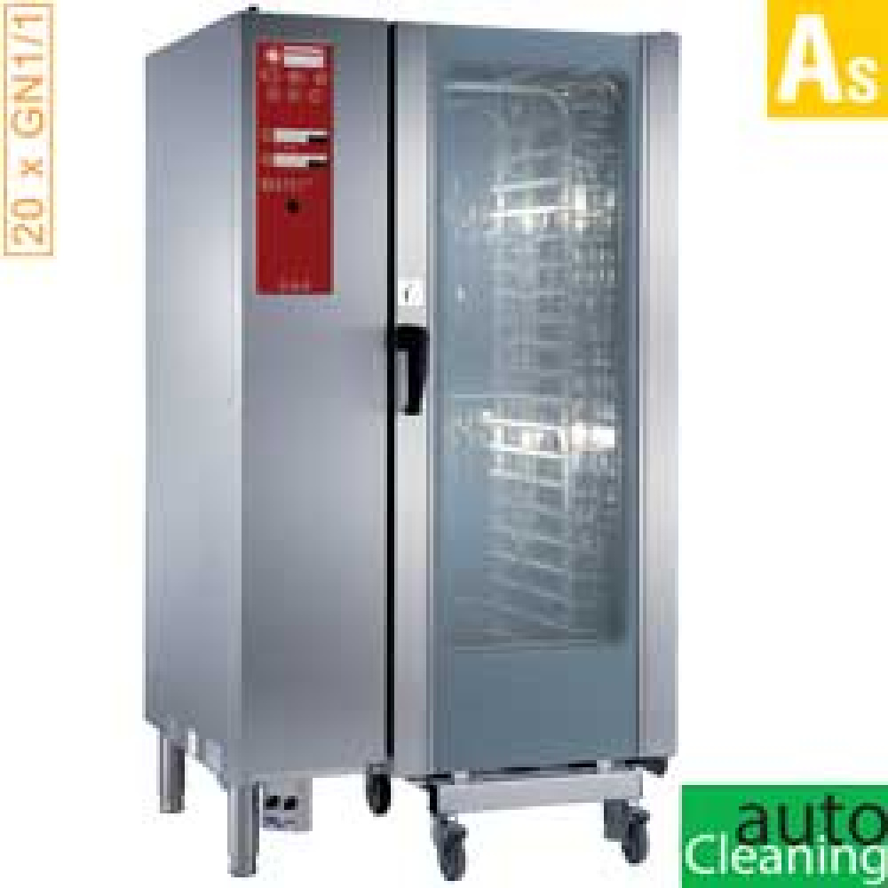 Diamond ELECTRIC Kombidämpfer mit Boiler & Konvektion 20x GN1/1 + Reinigung