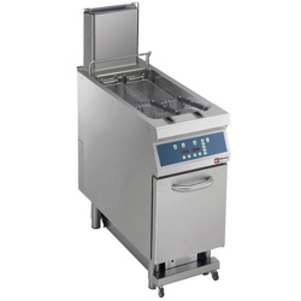 Diamond Kochserie 900+ Elek. Friteuse 1 Becken "Y" 23 L, auf Unterschrank, "DIGIT"