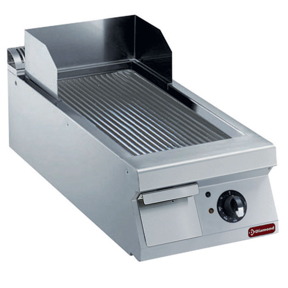 Diamond Kochserie 900+ Elektro Grillplatte gerillt -TOP-