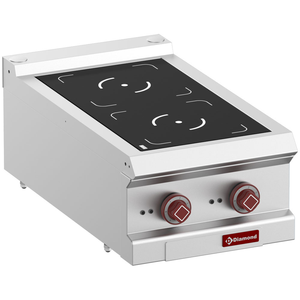 Diamond ELECTRIC - INDUCTION Elektroherd, 2 Induktionkochfelder, -Top-
