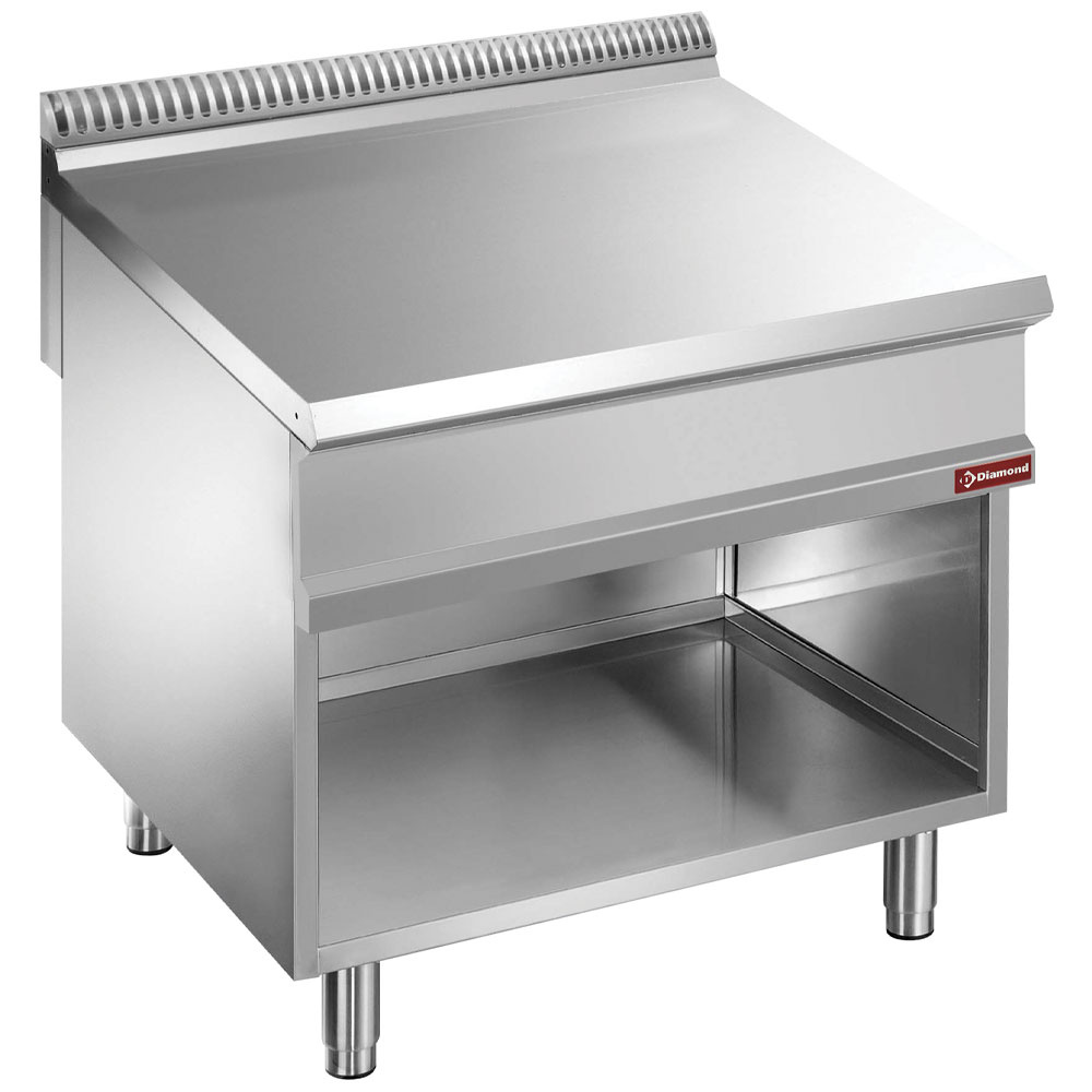 Diamond Kochserie 900 Neutrales Arbeitselement, Modul 1/1, offener Unterbau