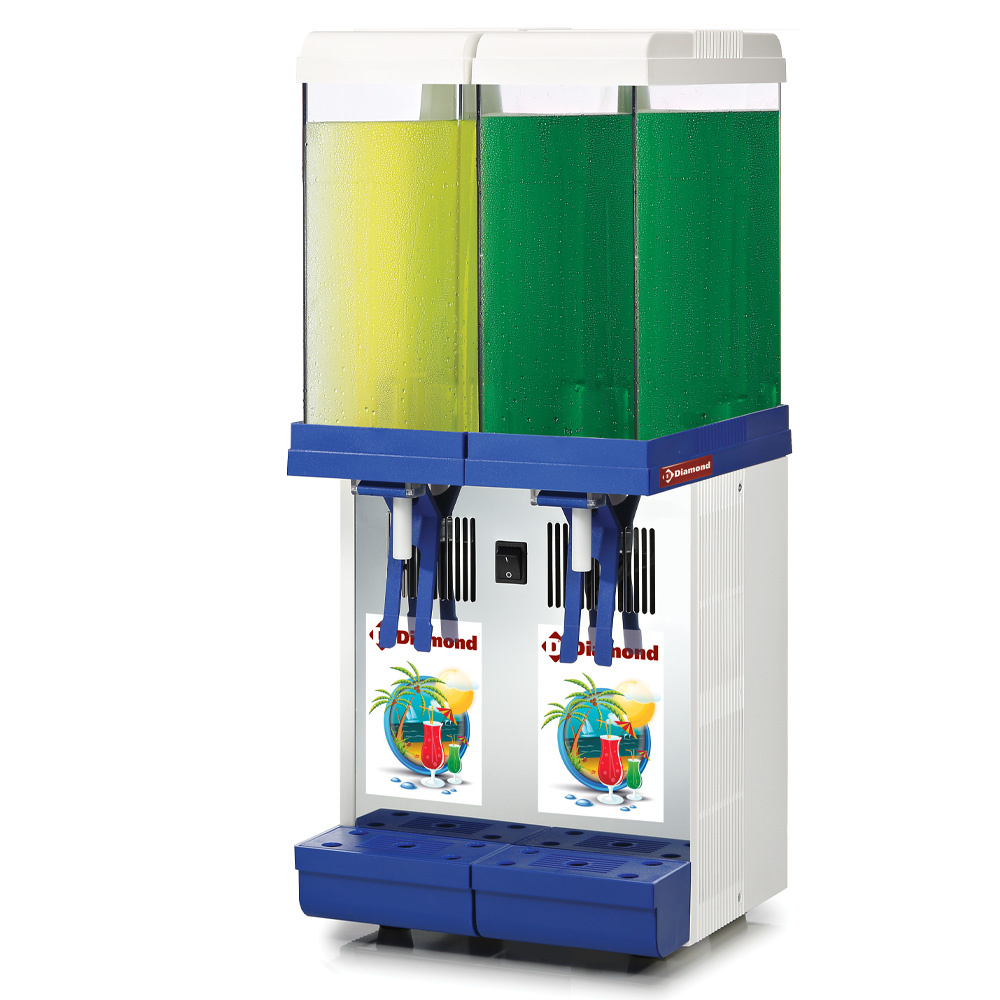 Diverso Getraenkedespender Getränke-Dispenser, 2x 9 Liter