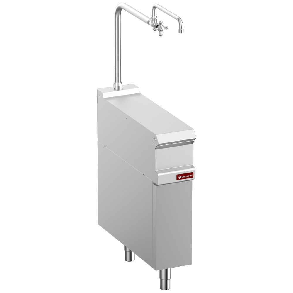 Diamond Kochserie OPTIMA 700 Neutrales Arbeitselement mit Wassersäule