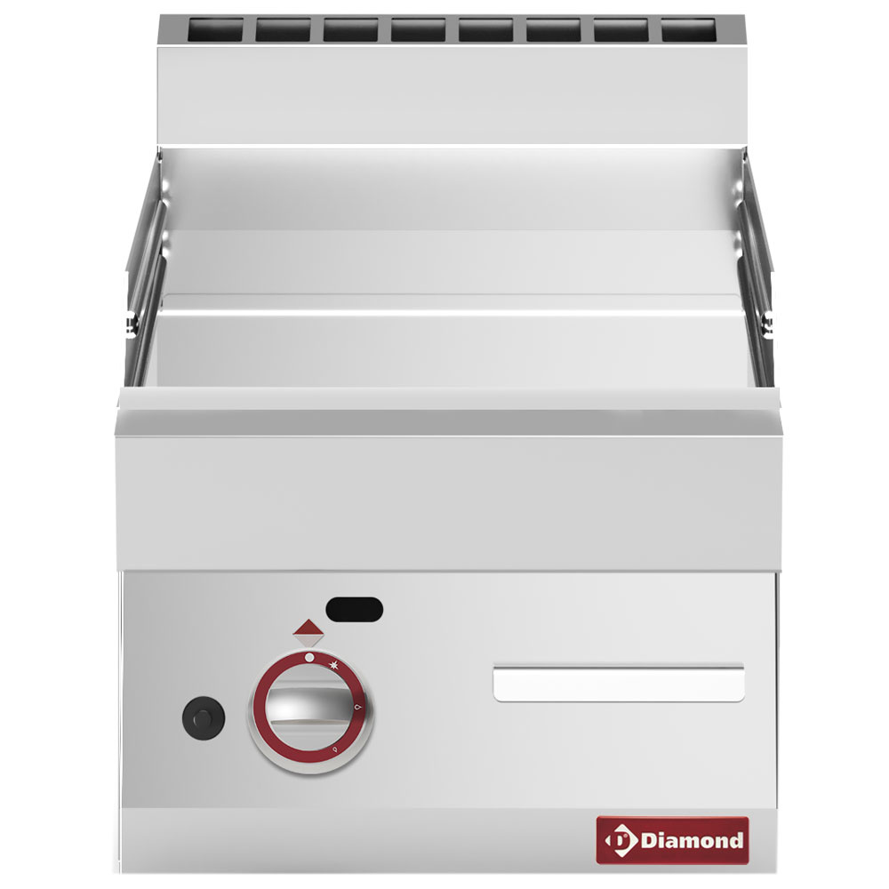 Diamond Kochserie Modular ALPHA 650 Gas Grillplatte, glatt -Top- hartverchromt "50 µm"
