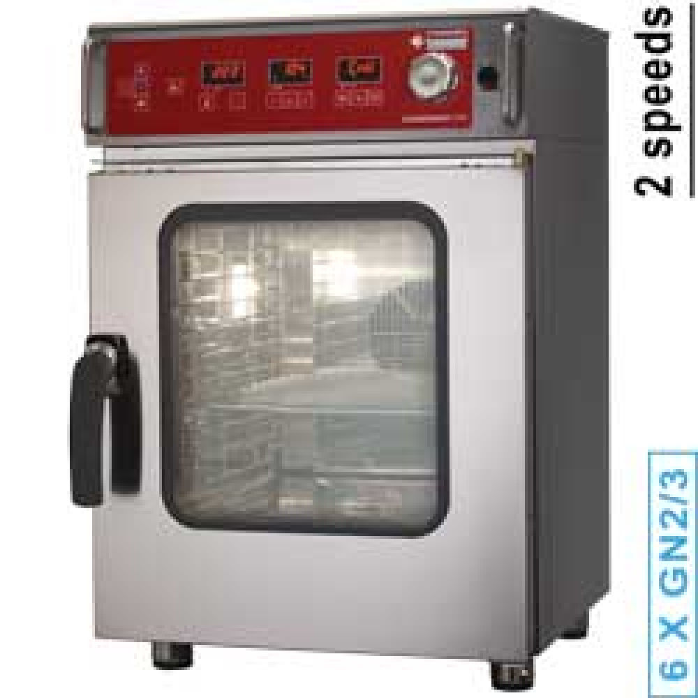 Diamond Kombidämpfer Direkt Elektroofen Dampf/Konvektion programmierbar 6x GN2/3