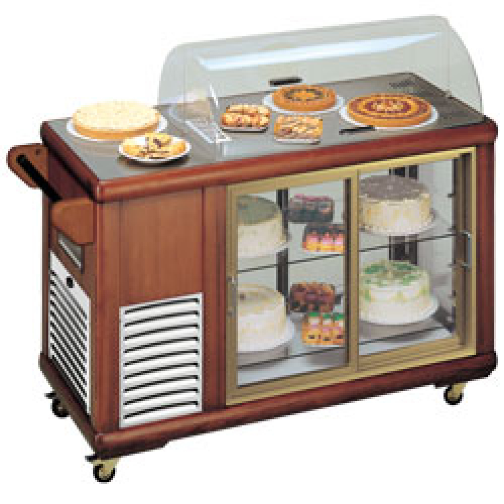 Diamond Service-Wagen Gekühlter Wagen für Kuchen