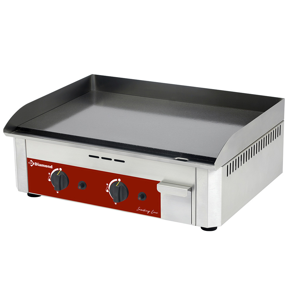 Diamond Grillplatten Gas Tischgrill, doppelt, emaillierte Oberfläche