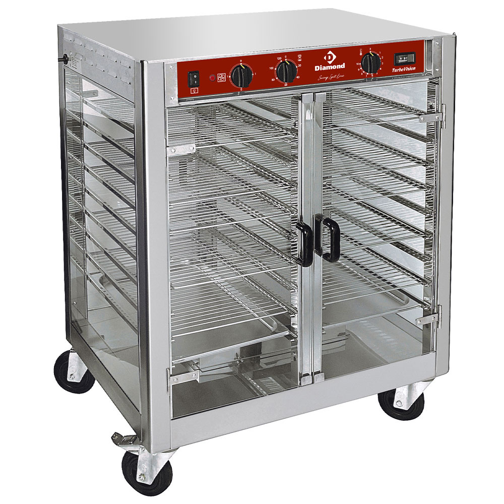 Diamond Hähnchengrill Wärmeschrank passend zum Grillgerät, auf Rädern