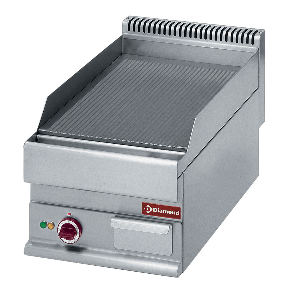 Diamond ELECTRIC Elektro Grillplatte, gerillt -Top-