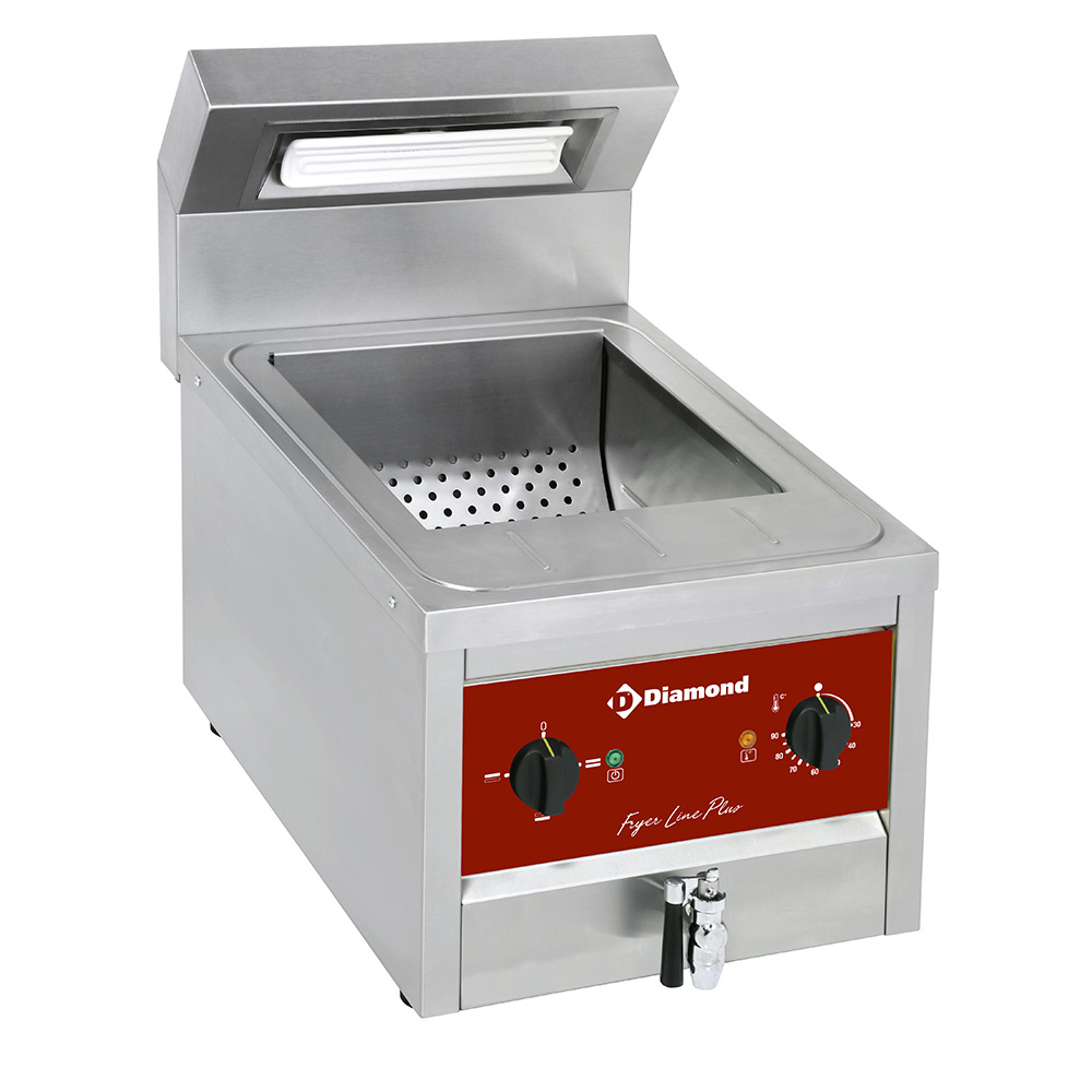 Diamond Salzstationen Elektro-Salzbecken für Pommes Frites Kapazität 12Lit. -TOP-