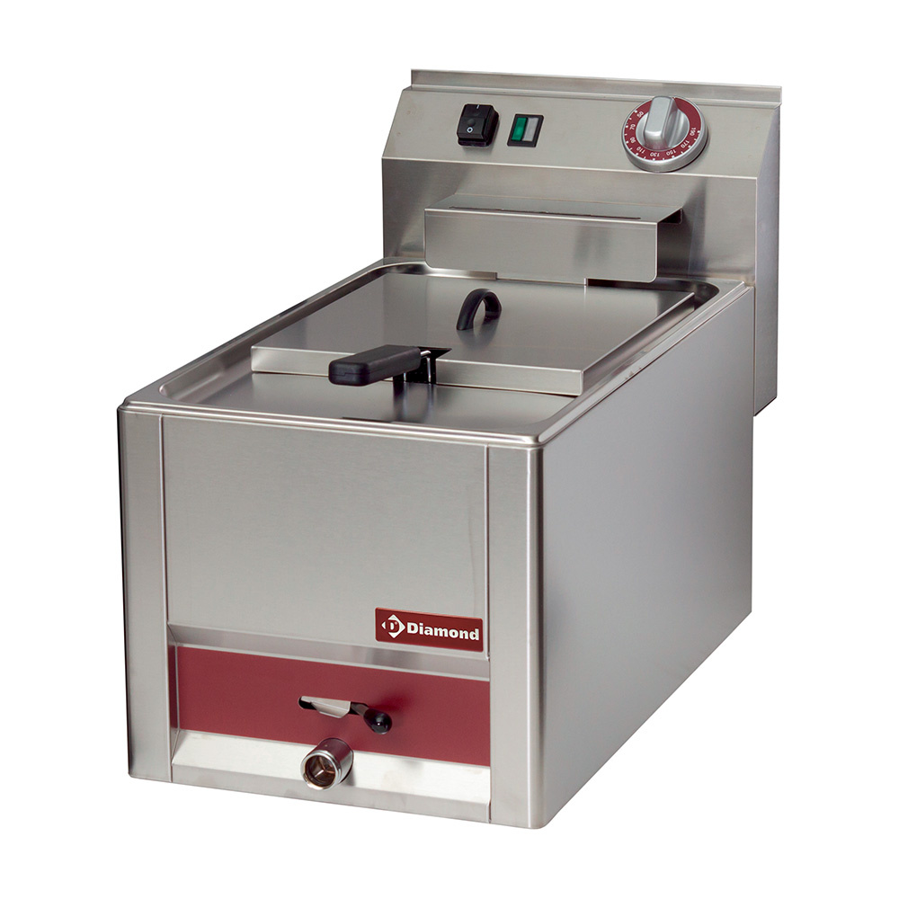 Diamond ELECTRIC Elektro Friteuse, 8 Liter, -Top-