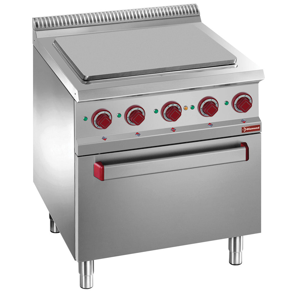 Diamond Kochserie OPTIMA 700 elektrischer Fortkochplatte, module 1/1,  auf Ofen GN2/1