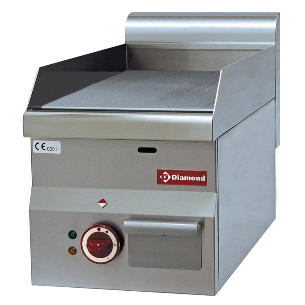 Diamond ELECTRIC Elektro Grillplatte, glatt -Top-