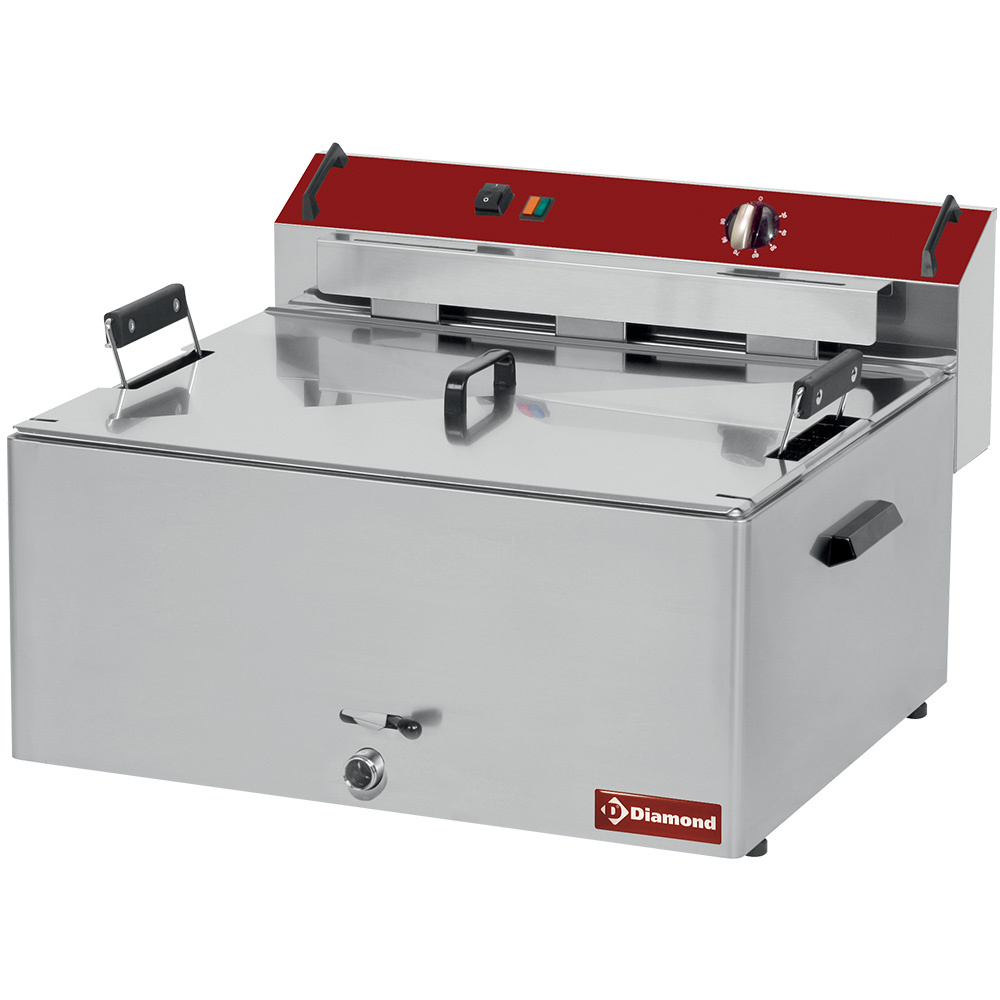 Diamond Friteusen Elektro-Friteuse, 1 Becken 16 Liter