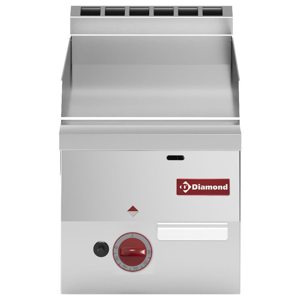 Diamond Kochserie PRO 600 Gas Grillplatte, glatt -Top-