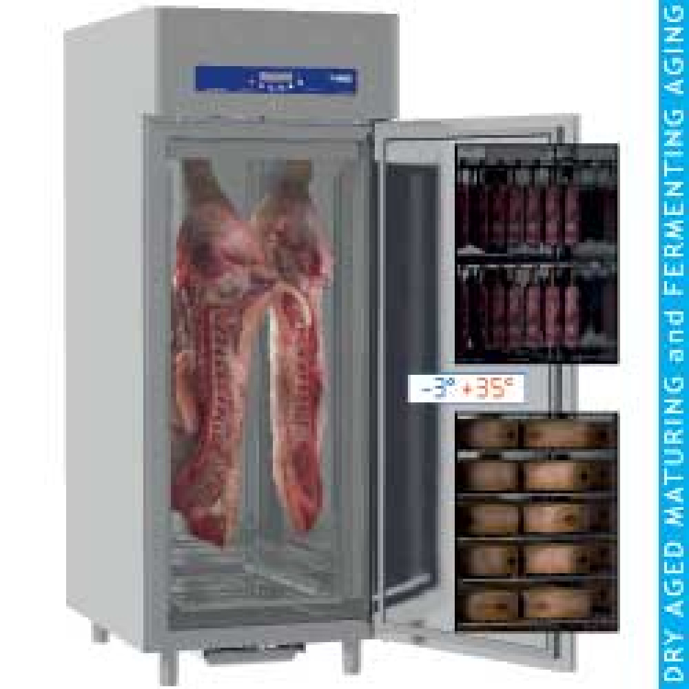 Diamond 850 Lt / DRY AGED MATURING Reifeschrank 850 Liter, belüftet, 1 Glastür 20x GN 2/1