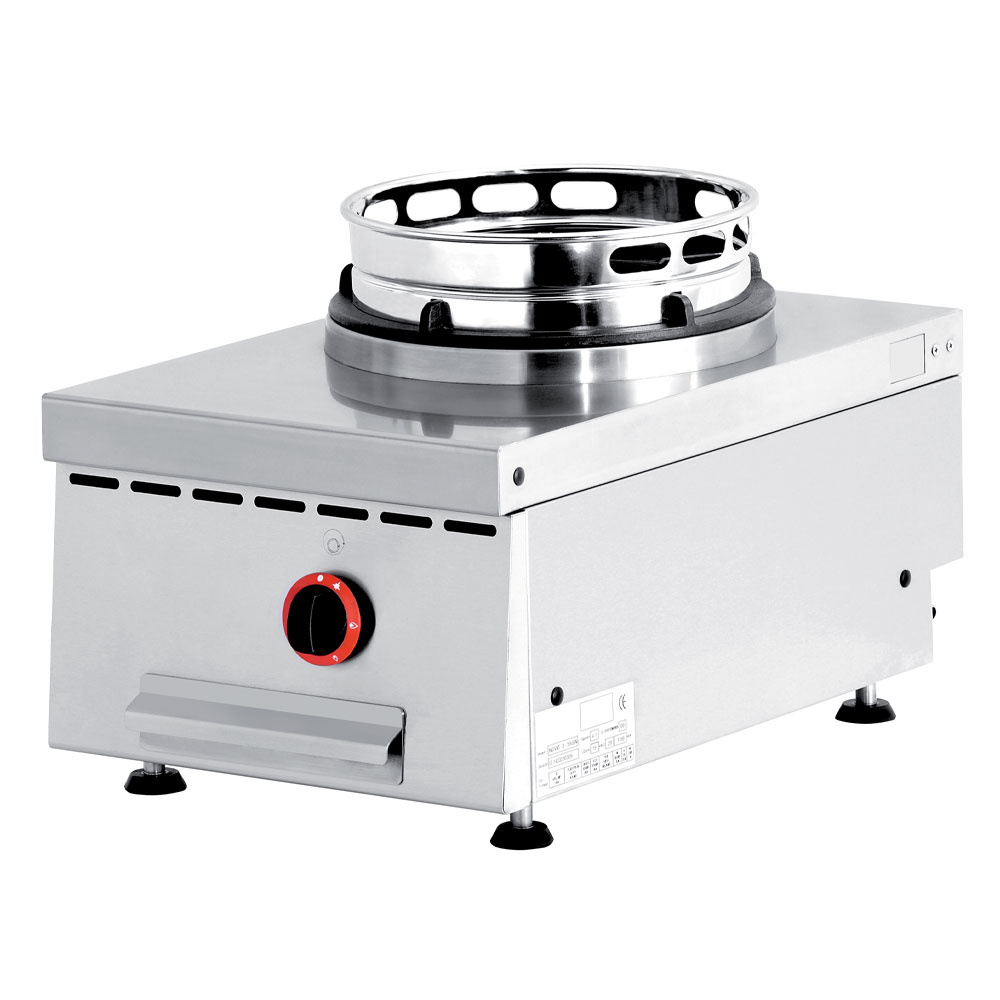 Diamond Chinaherde Gas Wok Tischmodell, 1 Brenner (13 kW)