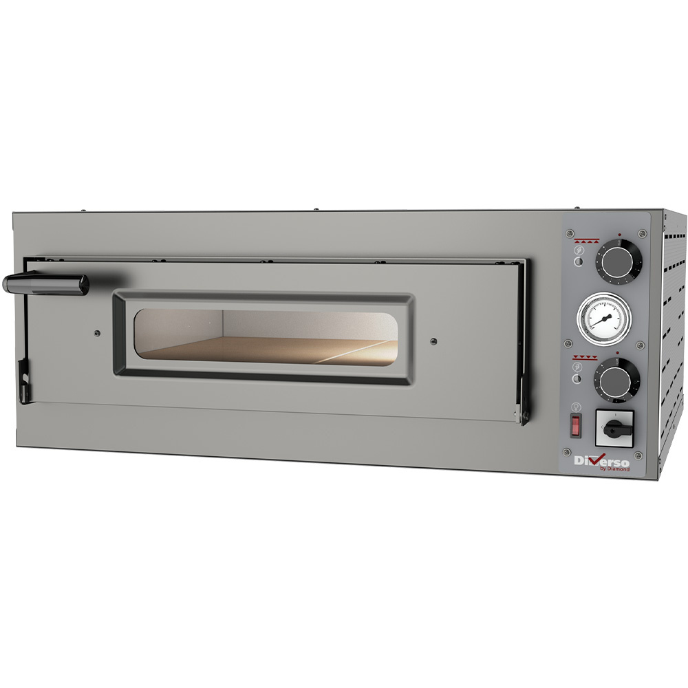 Diamond Pizzaoefen Elektro Ofen 4 Pizzen diam. 330mm, 1 Backkammer