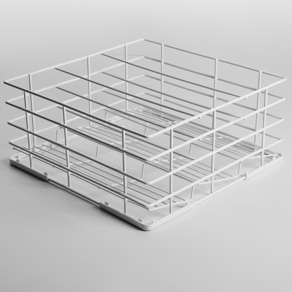 Diamond Körbe & Zubehör Korb für Gläser Ø85 mm, 400x400 mm Rilsan