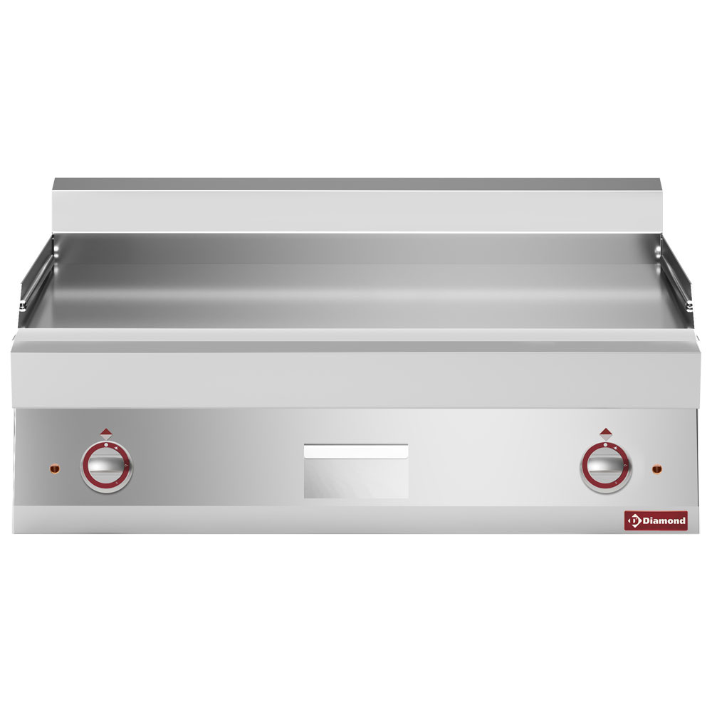 Diamond ELECTRIC Elektro Grillplatte, EXTRA BREIT glatt