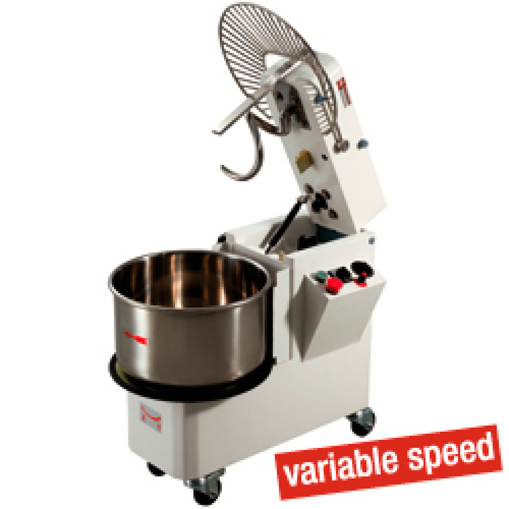 Diamond 22 Lit. / Tête relev. Cuve amo Kneter 22 Liter anhebbaren Kopf, abnehmbarer Behälter, variable Geschwindigkeiten
