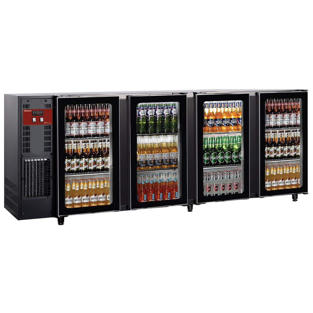 Diamond Flaschenkuehlschranke Flaschenkühlschrank 4 Glastüren, 783 Liter