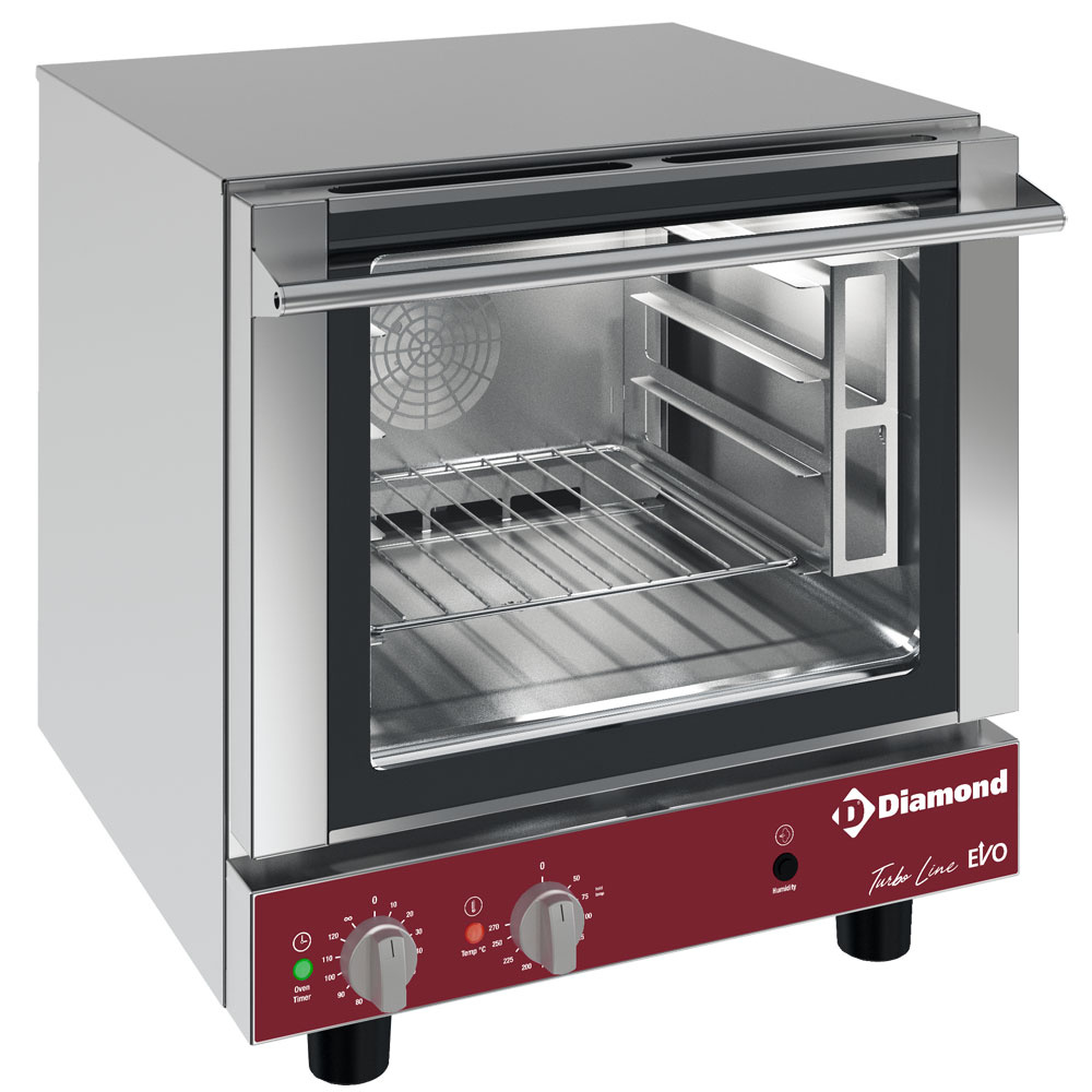 Diamond Konvektionsöfen Elektro-Konvektionsofen  4x GN 2/3 + Befeuchter manuell