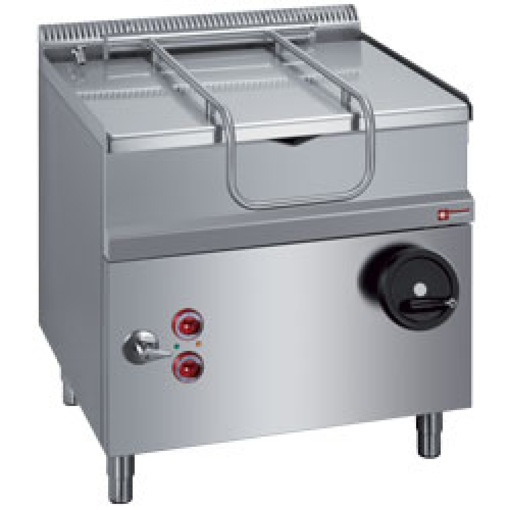 Diamond Kochserie OPTIMA 700 Elektro Kippbratpfanne mit Edelstahlbecken, Kapazität 50 Liter
