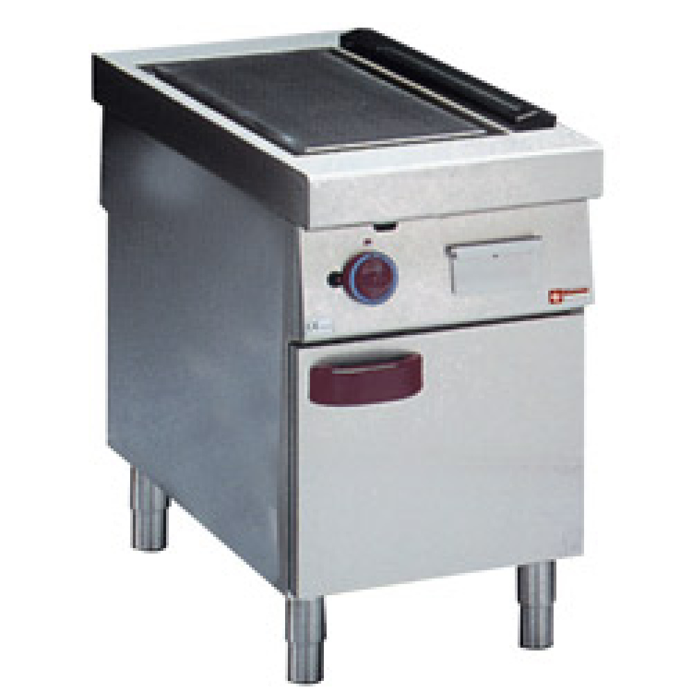 Diamond GAS Gas Grillplatte, glatt, offener Unterbau, "zentrales durchreichen"