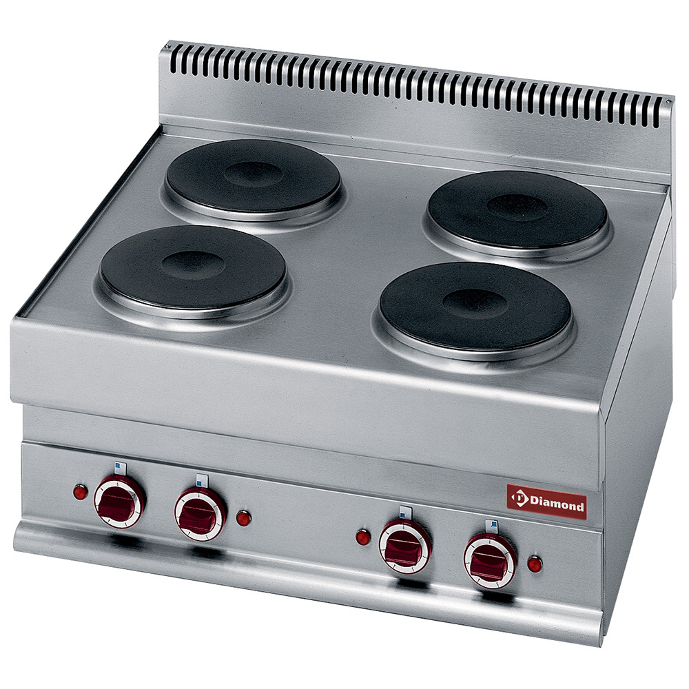 Diamond ELECTRIC Elektroherd 4 Platten -Top-