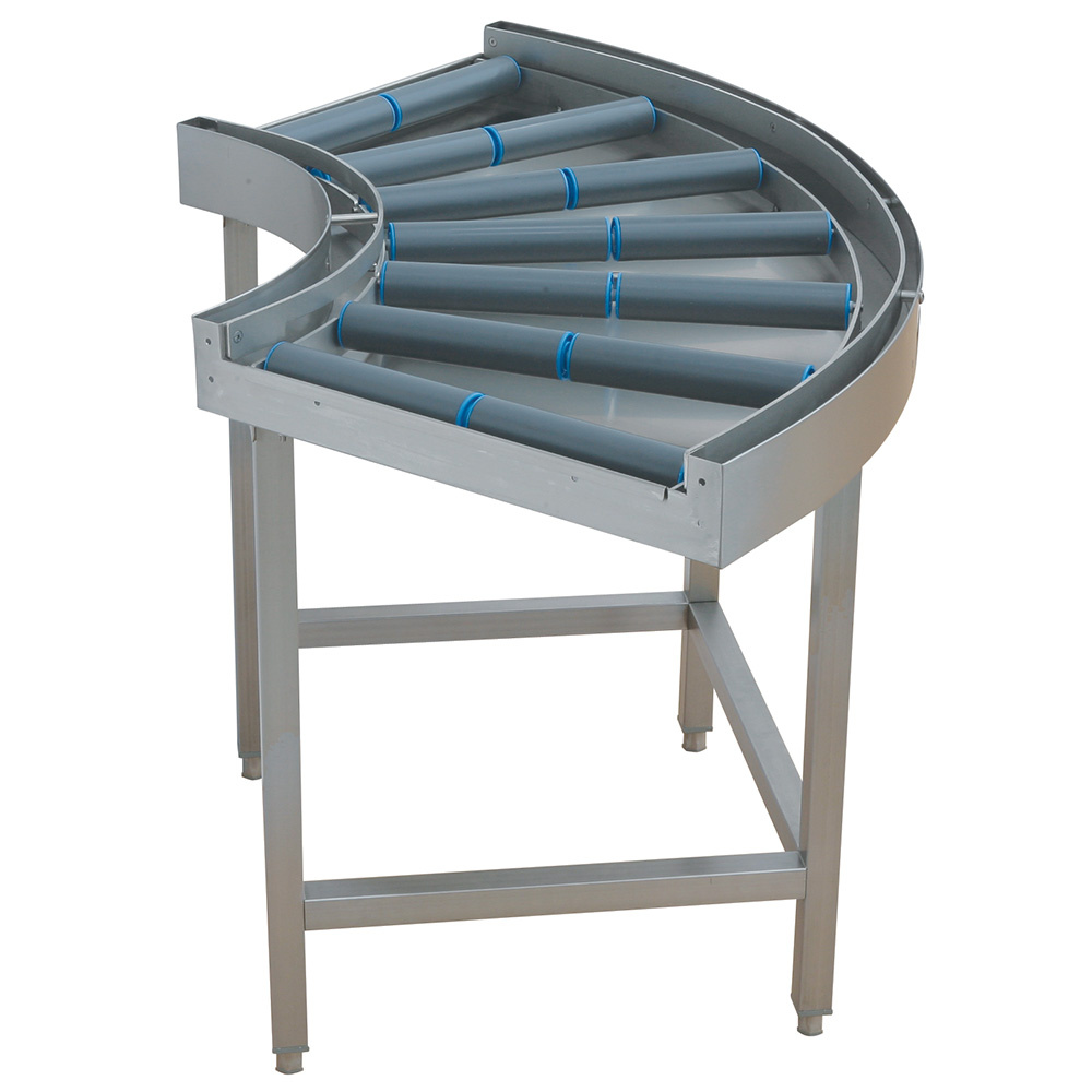 Diamond Korbtransportsplmaschine Rollbahn 90° Bogen (Auslauf li od. re)