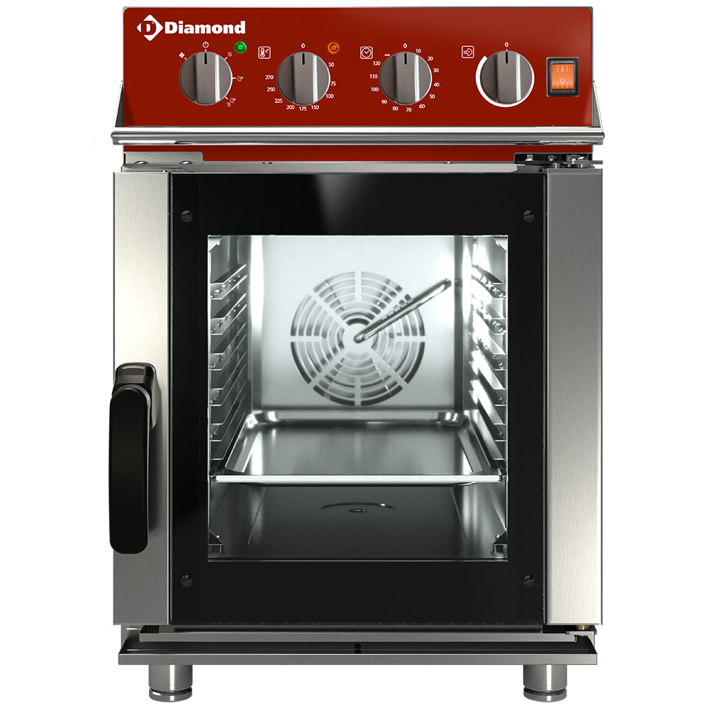 Diamond Kombidämpfer Direkt Elektroofen Dampf/Konvektion 6x GN1/1 mechanisch
