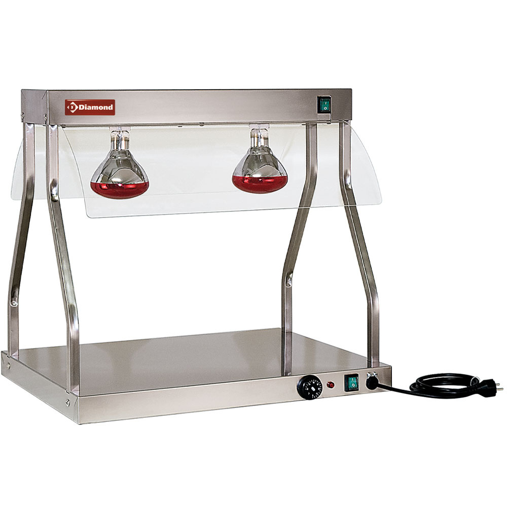 Diamond ELECTRIC Wärmebrücke und Top, Infrarotlampen (2x 250 W)
