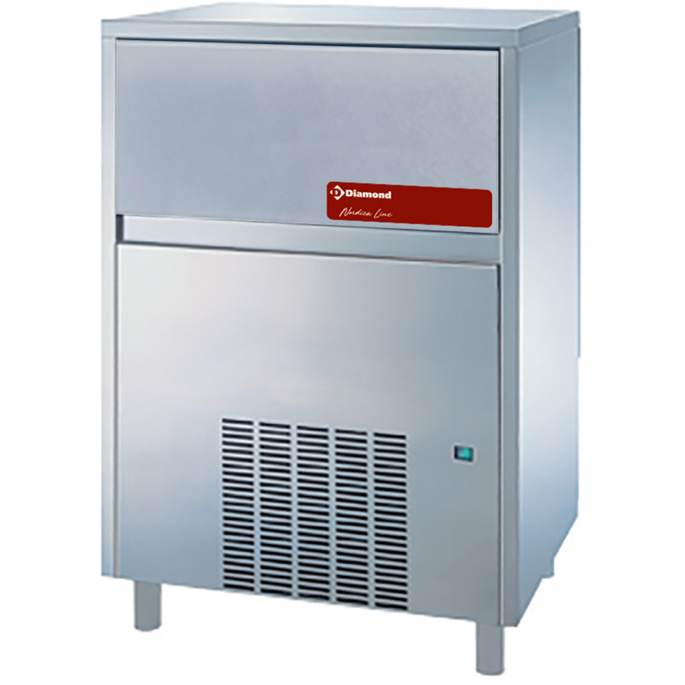 Diamond Eiswürfelbereiter Eiswürfelbereiter flache Eiswürfel 105 Kg mit Reservebehälter - LUFT