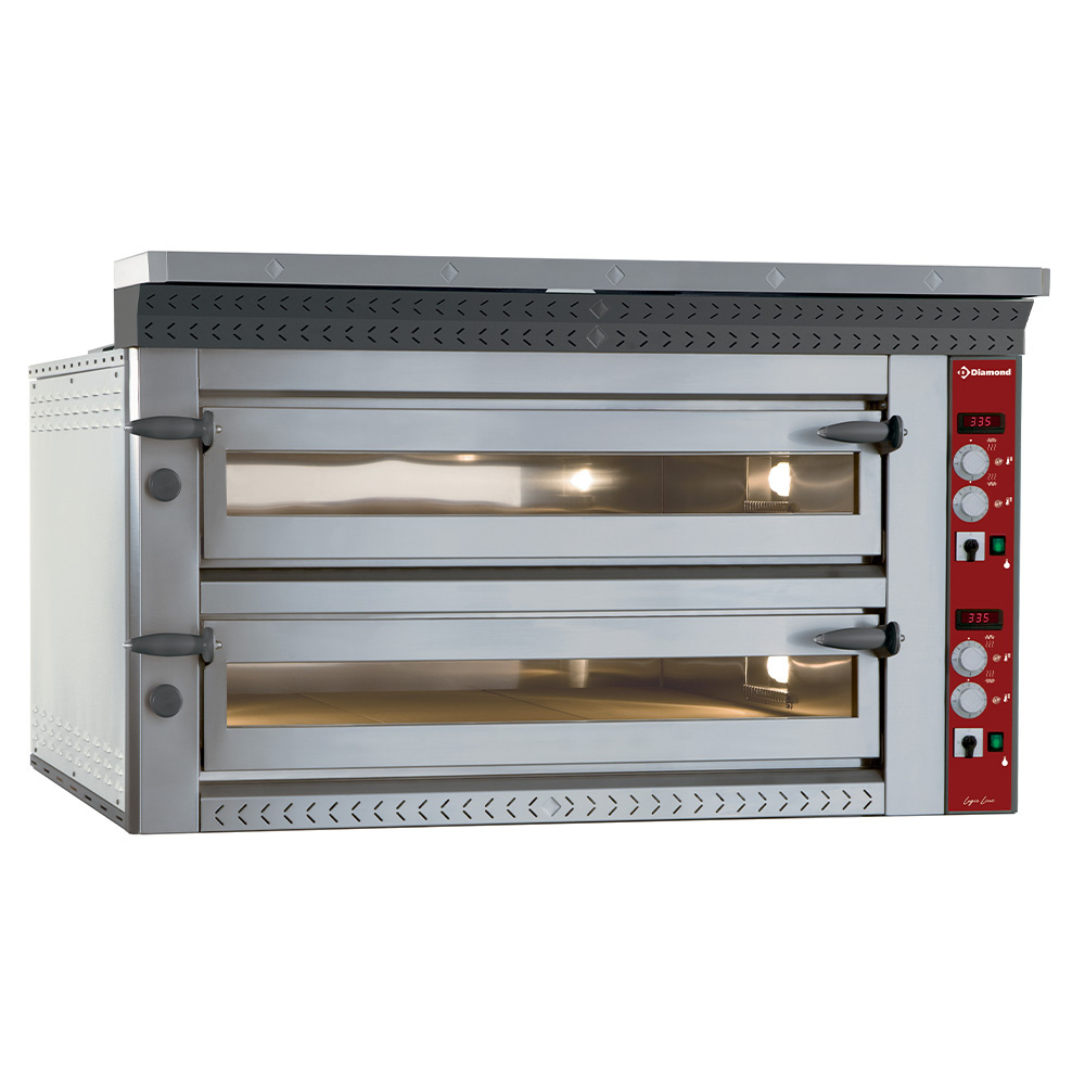 Diamond ELECTRIC Elektro Pizzaofen "extra large", 2x 6 Pizzen Ø 350 mm