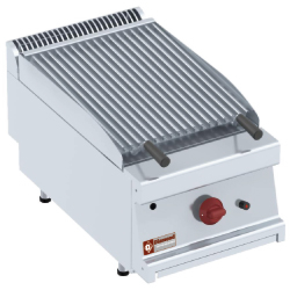 Diamond Lavastein-/Vaporgrill Gas Lavasteingrill - 1/2 Grillrost in "Z"-Form