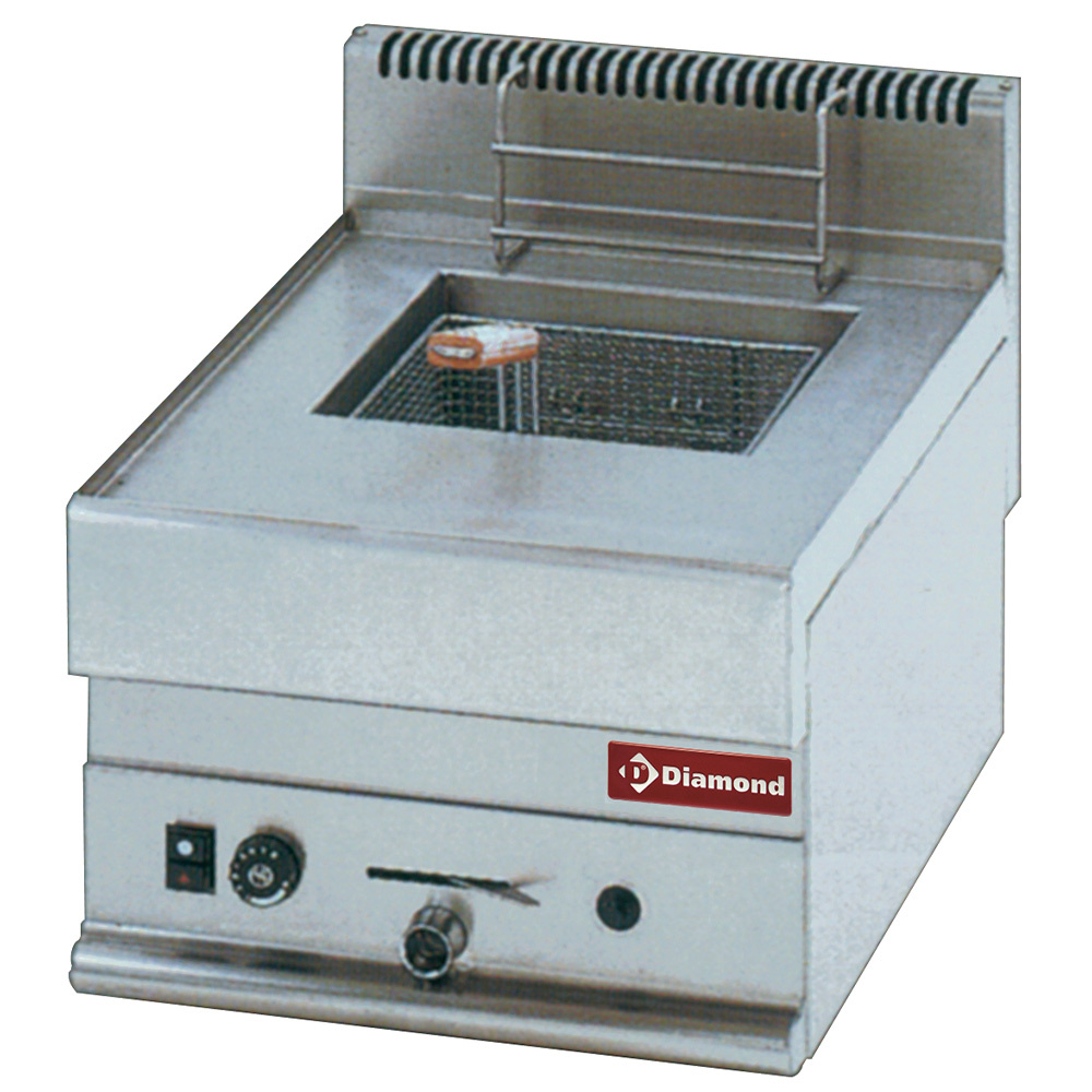 Diamond Kochserie Modular ALPHA 650 Gas Friteuse 1 Becken 8 Liter -Top-