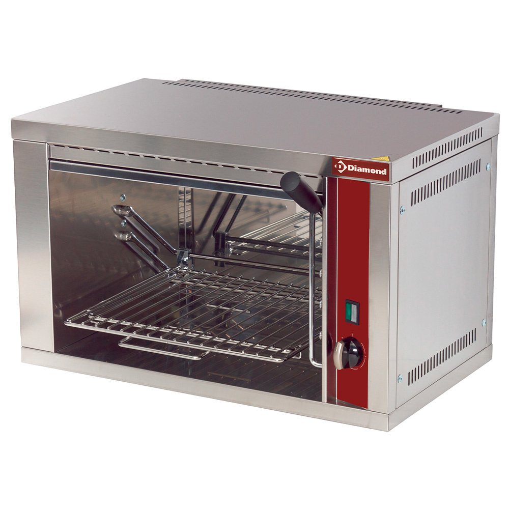 Diamond Salamander Elektro-Salamander mit verstellbarem Rost