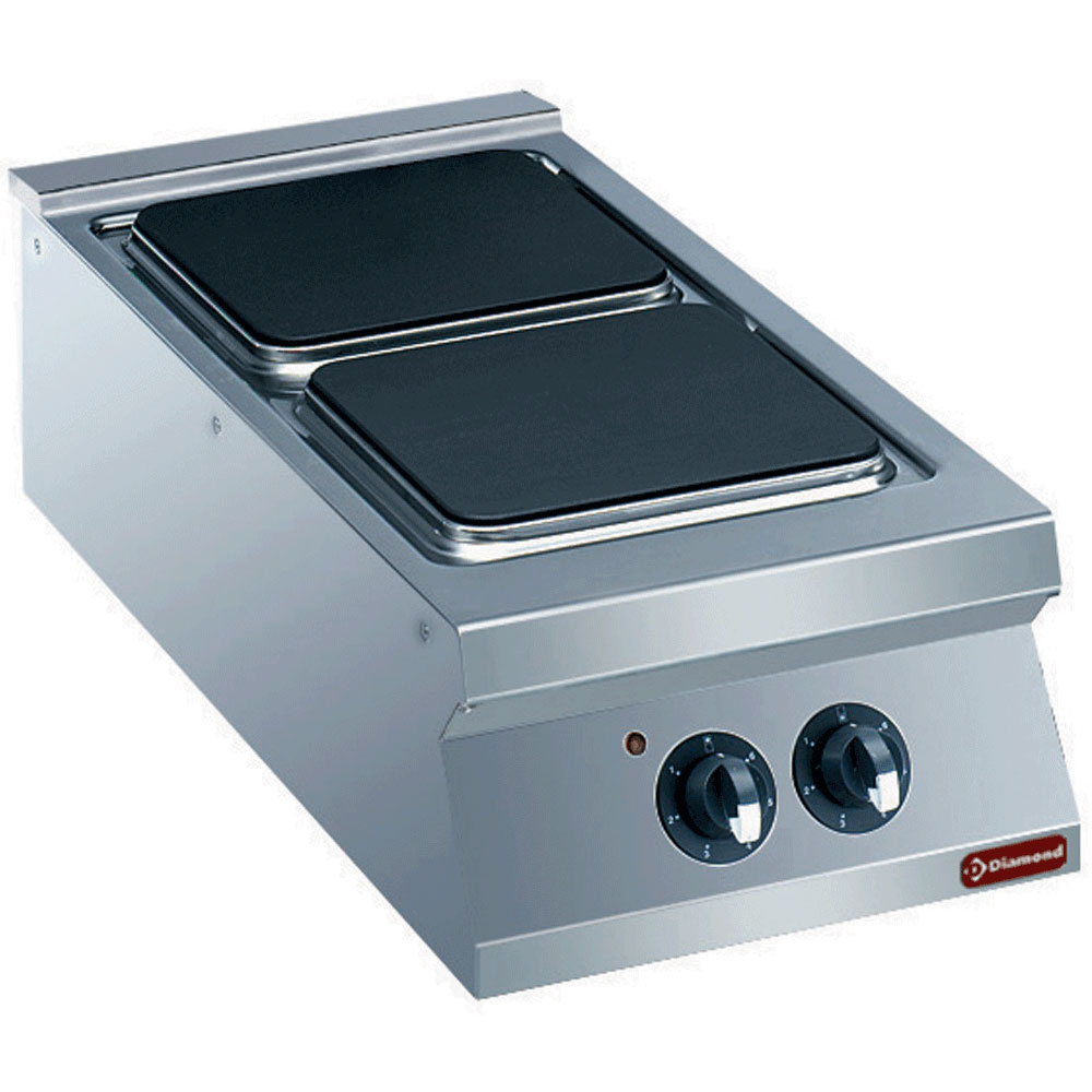 Diamond Kochserie 900+ Elektro Plattenherd mit 2 Kochplatten -TOP-