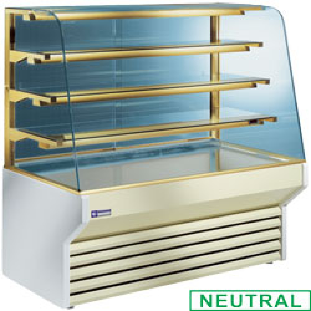 Diamond 1000 / VB / PASTRY Verkaufsvitrine - Neutral Version "ES Harmony"