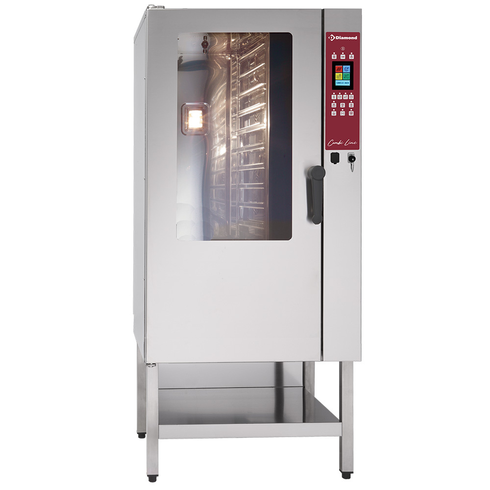 Elektroofen Dampf/Konvektion TOUCH SCREEN 15x GN 1/1 - AUTO-CLEANING