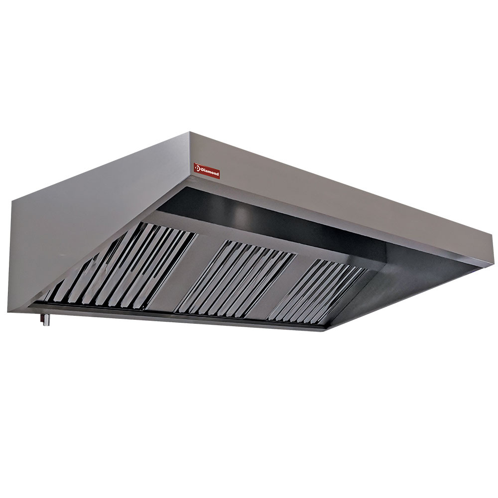 Diamond Wandhauben Wanhaube 2 Labyrinthfilter 400 x 500 mm